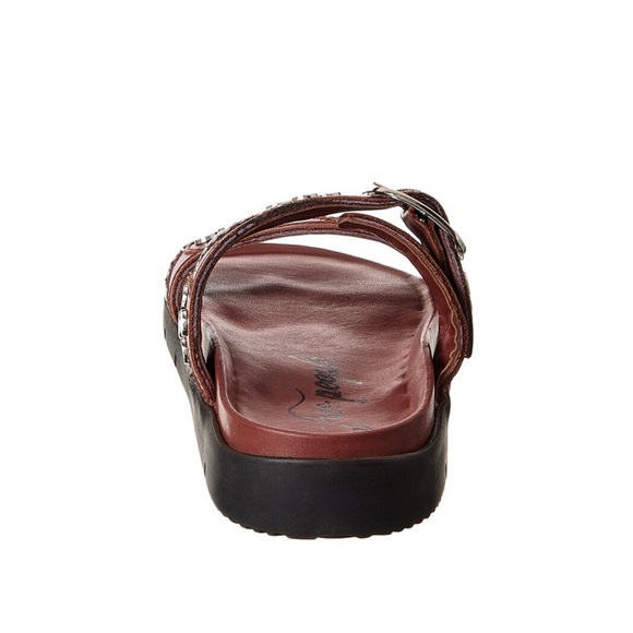 NEW Free People Studded Leather and Suede Sandals - Picture 3 of 5